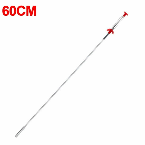 1/2pc Kitchen Sewer Dredging Device Tools Spring Pipe Sink Cleaning Hook 60/85cm 1/2pc Kitchen Sewer Dredging Device Tools Spring Pipe Sink Cleaning Hook 60/85cm